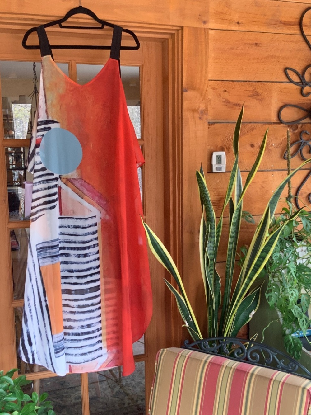 Radzoli Unique Abstract Maxi Dress - EUC